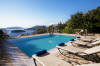 Sea views form the Villas  with private swimming pool in Lefkas island in Perigiali